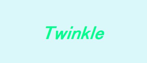 Twinkle